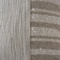 Stripe Natural/Dark Natural 20" X Poly Filled Pillow