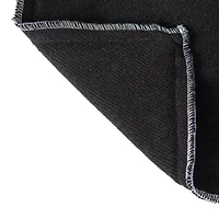 Geometric Black 20" X Poly Filled Pillow