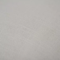 Solid Ivory/Saddle 20" X Poly Filled Pillow
