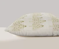 Gold Trees 18X18 Holiday Pillow Cover