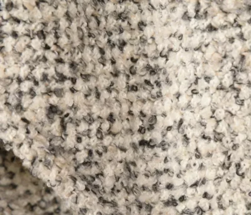 Green Fringe Poly/Boucle 50x60 Throw Blanket