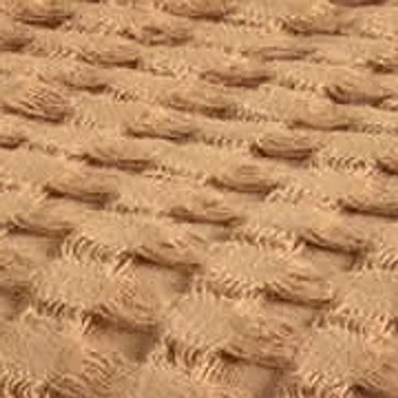 Brown Waffle Knit 50x60 Throw Blanket