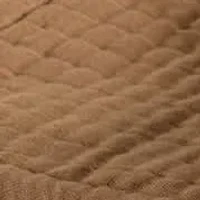 Brown Cotton Gauze Tassel 50x60 Throw Blanket