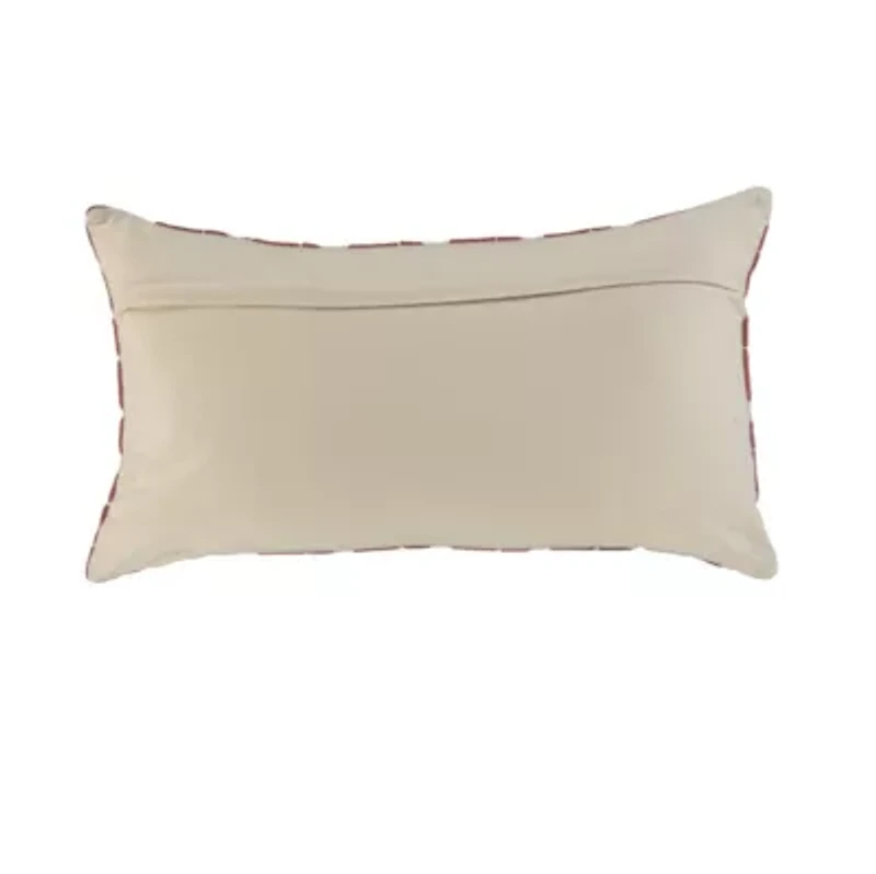 Blush Abstract 14x26 Pillow