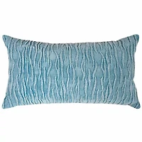 Blue Stone Washed 14x26 Pillow