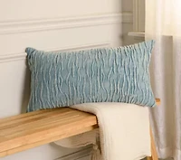 Blue Stone Washed 14x26 Pillow