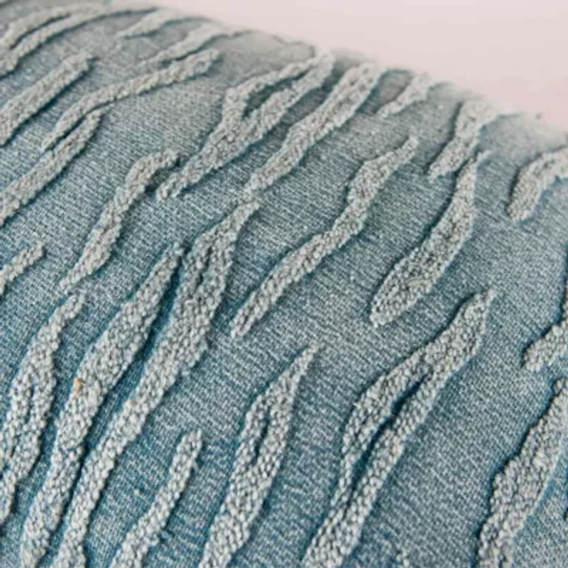 Blue Stone Washed 14x26 Pillow