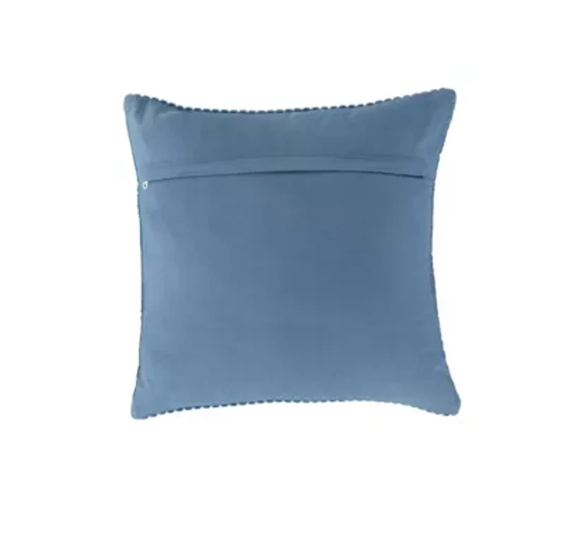 Rust Tonal Stripe 18x18 Pillow