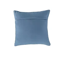 Rust Tonal Stripe 18x18 Pillow