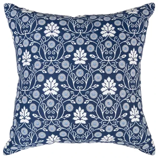 Teal Botanical 20x20 Pillow