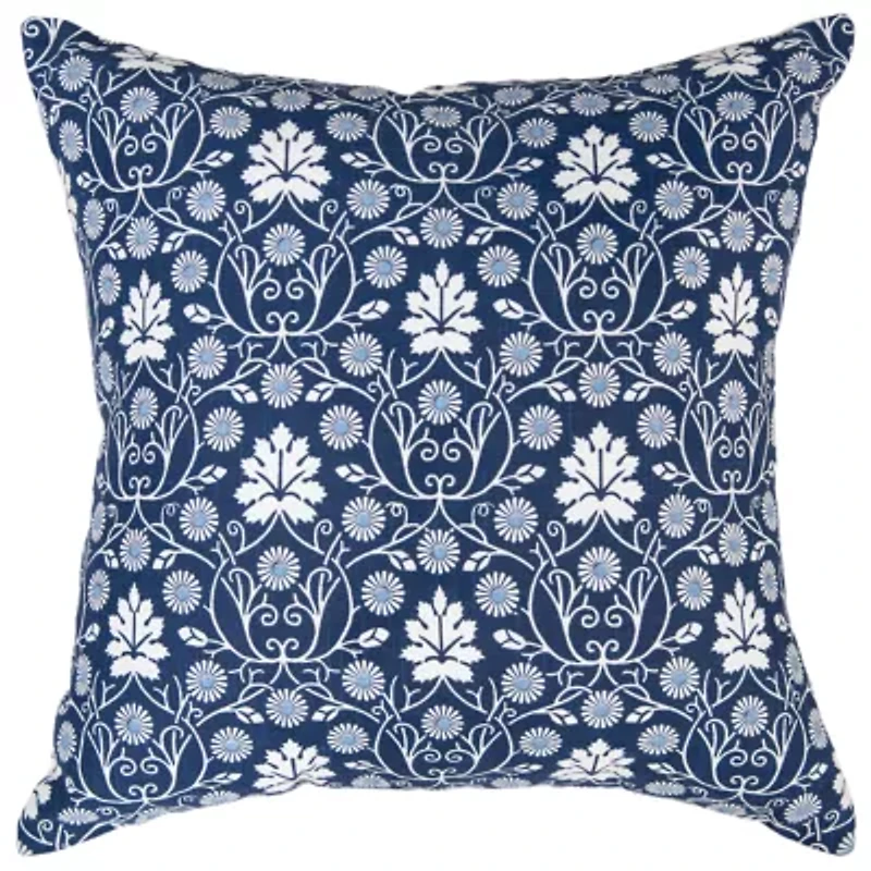 Teal Botanical 20x20 Pillow