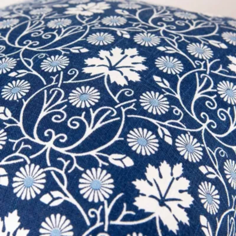 Teal Botanical 20x20 Pillow
