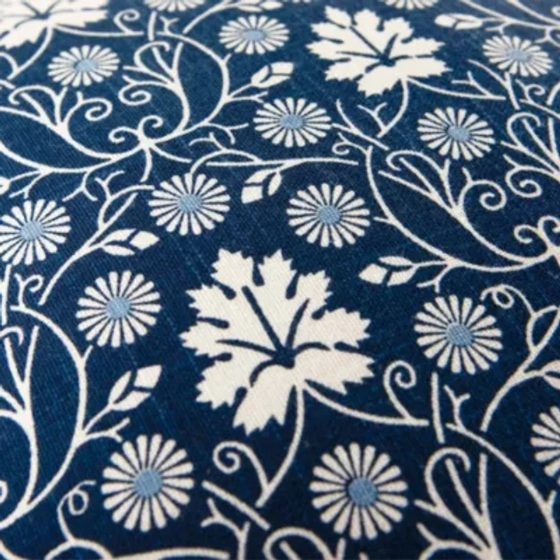 Teal Botanical 20x20 Pillow