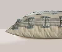 Green Stripe 18x18 Pillow