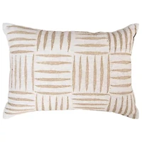 Rust Lines 14x20 Pillow