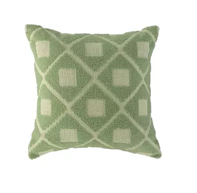 Green Geometric 20x20 Pillow