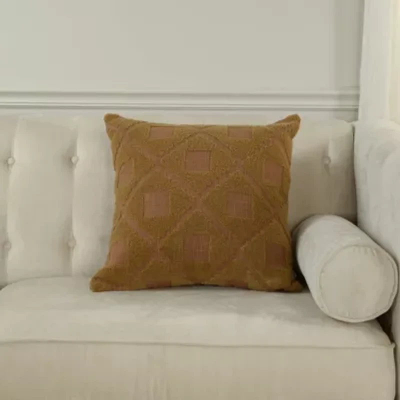 Green Geometric 20x20 Pillow
