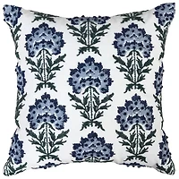 Gold Floral 20x20 Pillow