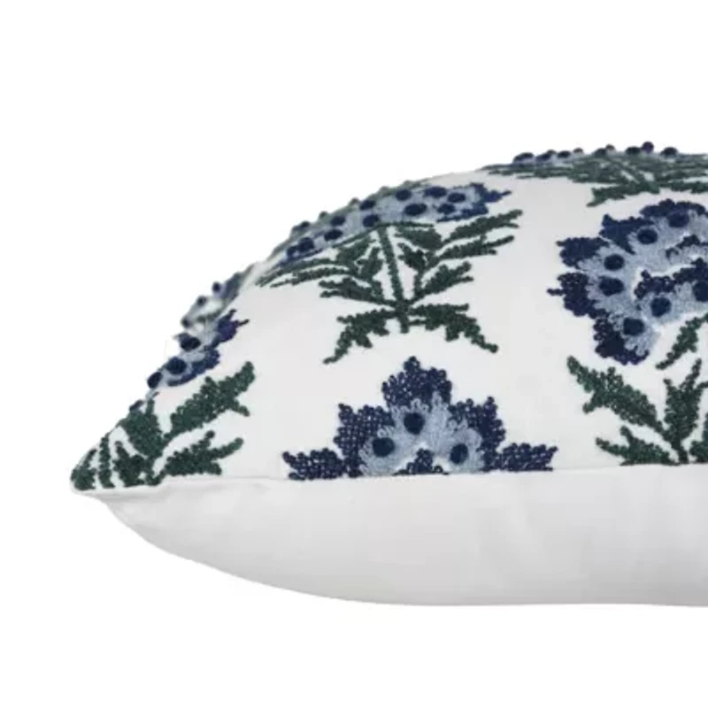 Gold Floral 20x20 Pillow