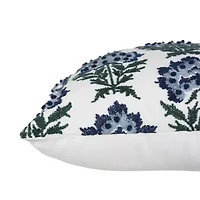 Gold Floral 20x20 Pillow