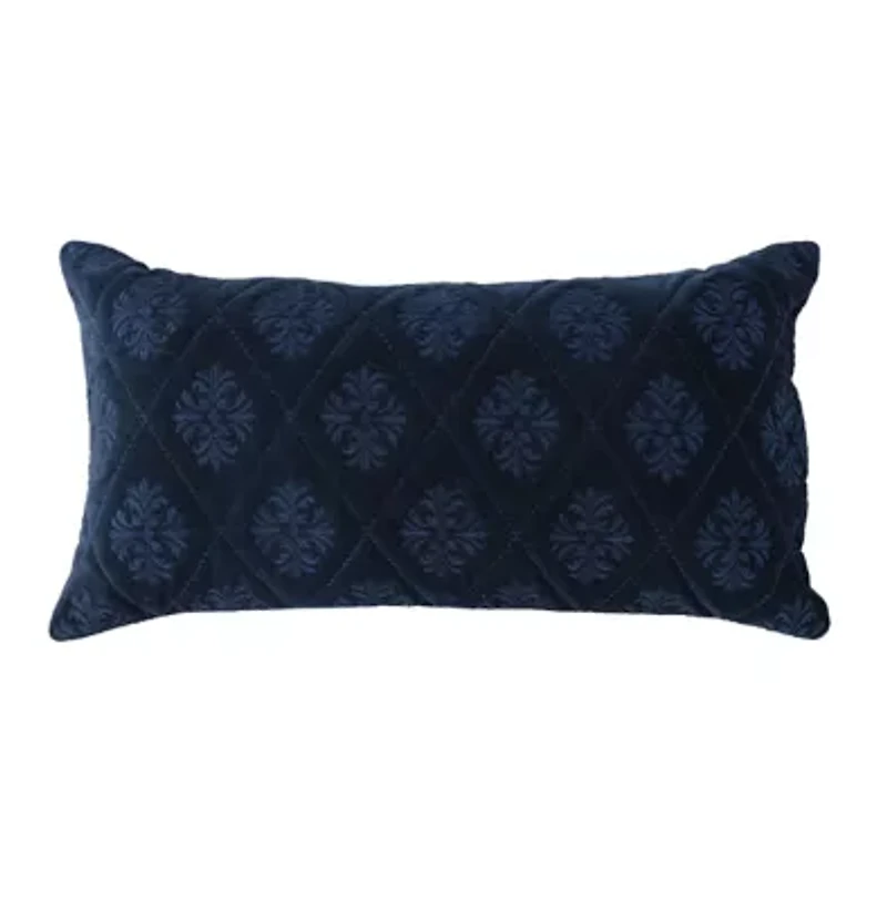Gold Embroidered 14x26 Pillow