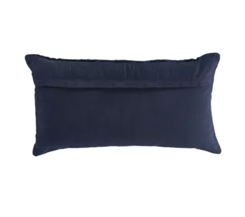 Gold Embroidered 14x26 Pillow