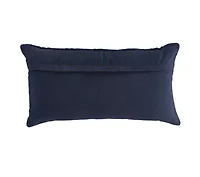 Gold Embroidered 14x26 Pillow