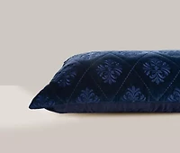 Gold Embroidered 14x26 Pillow