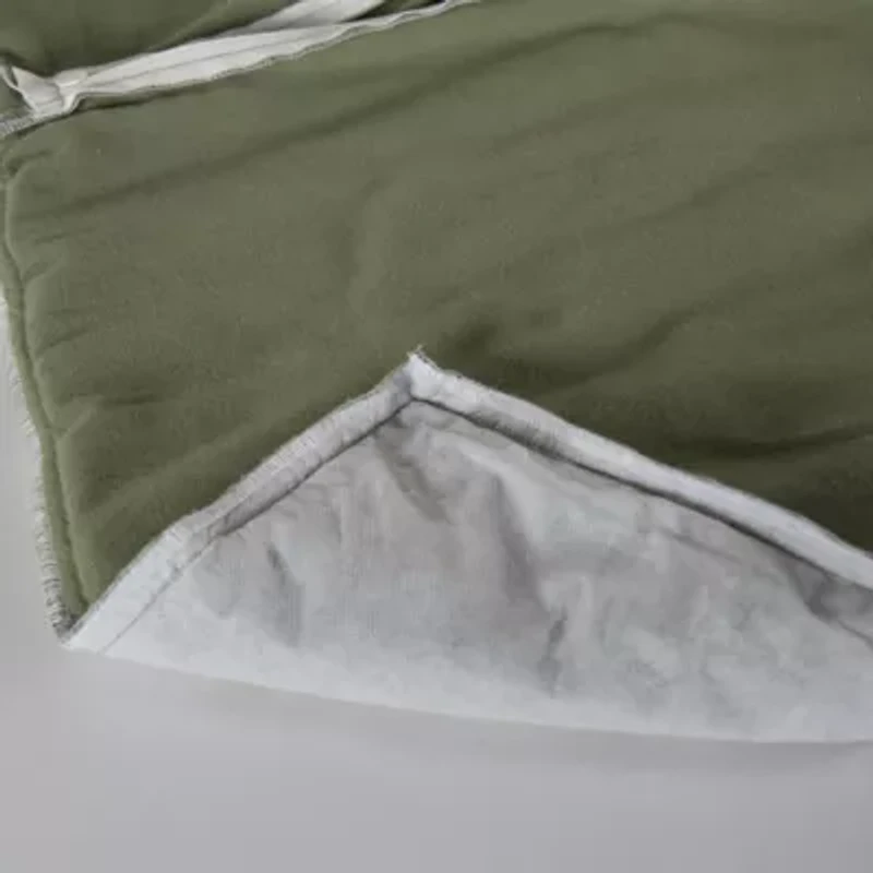 Cream Tufted 20x20 Pillow