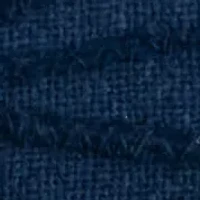 Navy Floral 14x26 Pillow