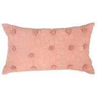Navy Floral 14x26 Pillow