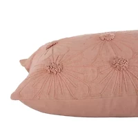 Navy Floral 14x26 Pillow