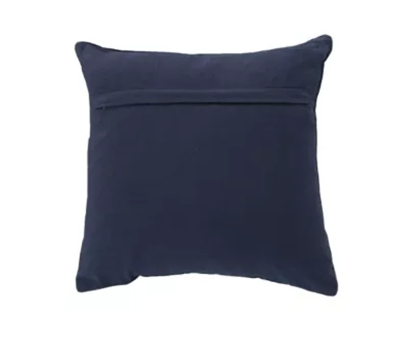 White/Gold Abstract 18x18 Pillow