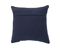 White/Gold Abstract 18x18 Pillow