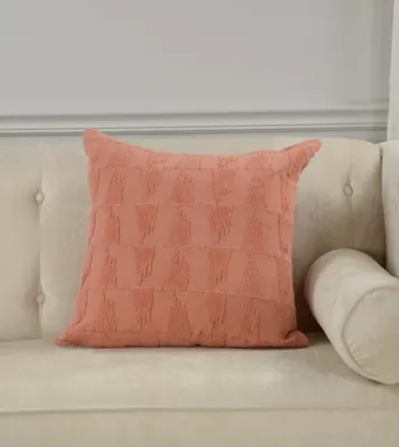 Beige Monochromatic 20x20 Pillow