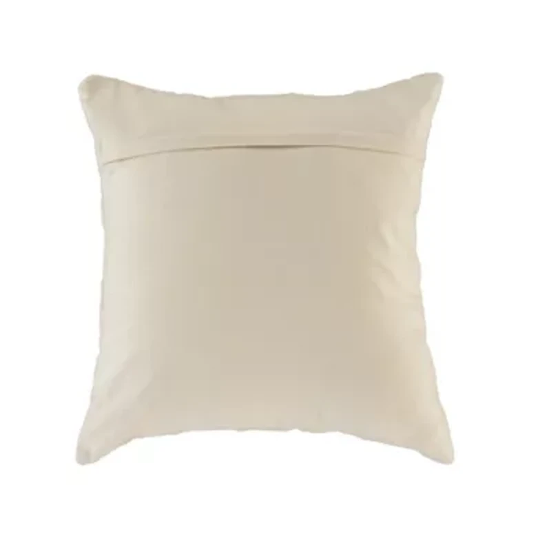 Beige Monochromatic 20x20 Pillow