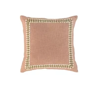 Green Framed 20x20 Pillow