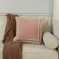 Green Framed 20x20 Pillow