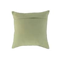 Green Framed 20x20 Pillow