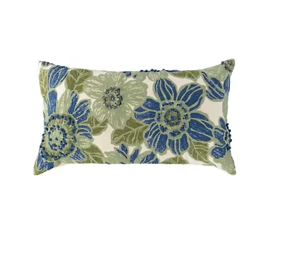 Green Botanical 14x26 Pillow