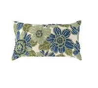 Green Botanical 14x26 Pillow