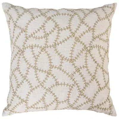 Blush Stitched 20x20 Pillow