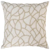 Blush Stitched 20x20 Pillow
