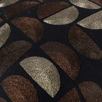 Black Multi Geometric 20x20 Pillow