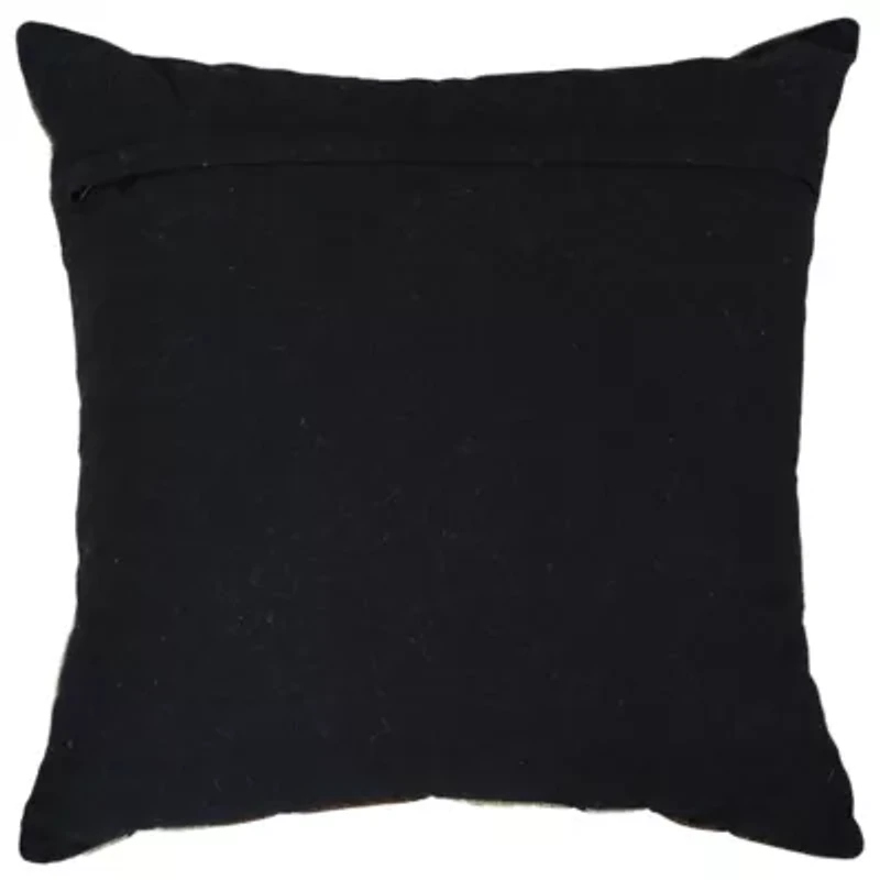Black Multi Geometric 20x20 Pillow
