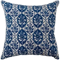 Brown Botanical Print 20x20 Pillow