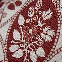 Brown Botanical Print 20x20 Pillow