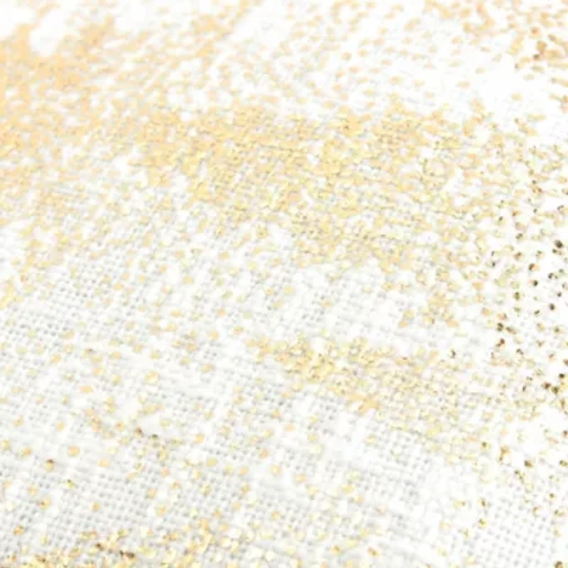 Gold Winter Forest 20X20 Poly Filled Holiday Pillow