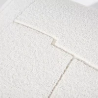White Geometric 20x20 Pillow