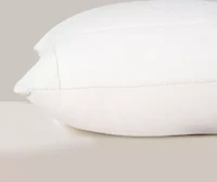 White Geometric 20x20 Pillow